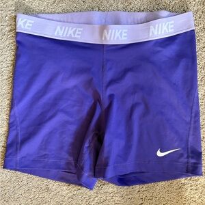 Nike Women's Athletic Shorts in Vibrant Purple